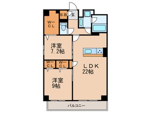 Dimora名駅南の物件間取画像